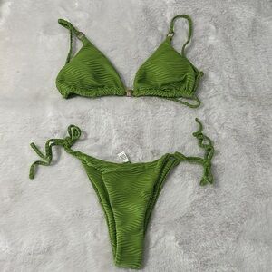 Elegant Green Bikini Set